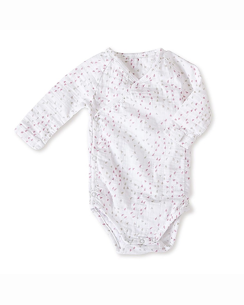 muslin kimono onesie